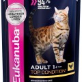Eukanuba Cat паучи корм для кошек с курицей в соусе, 85 г.