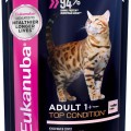 Eukanuba Cat паучи корм для кошек с лососем в соусе, 85 г.